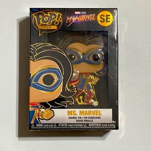 Pop Pin Ms. Marvel Enamel Pin 1 Piece Sealed